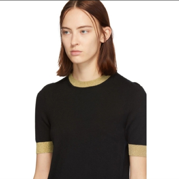 Gucci Black Sweater with Gold Accents Size XS - Picture 1 of 10